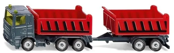 SIKU Lastbil m Dumper og Tiptrailer